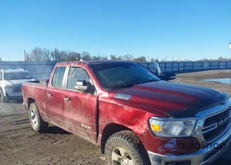 2019 Ram 1500 Big Horn/Lone Star 4X4 6'4 Box from USA, damaged, VIN 1C6SRFBT3KN832048